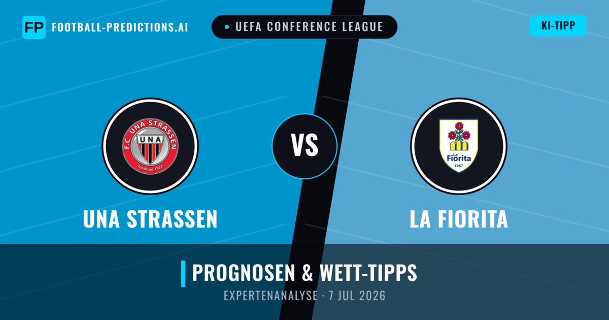 UNA Strassen vs La Fiorita — Prognose und Spielvorschau