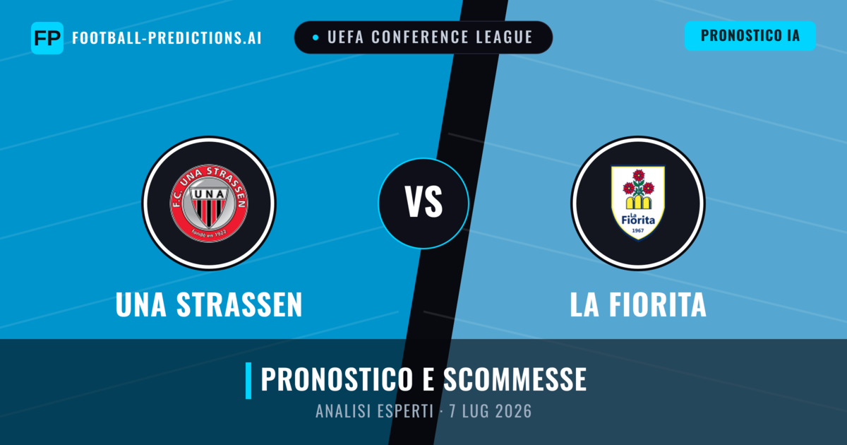 UNA Strassen vs La Fiorita — pronostico e anteprima del match