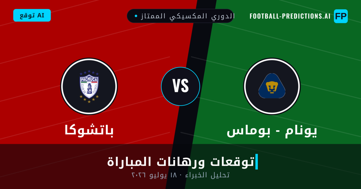 يونام - بوماس ضد باتشوكا — توقعات ومعاينة المباراة