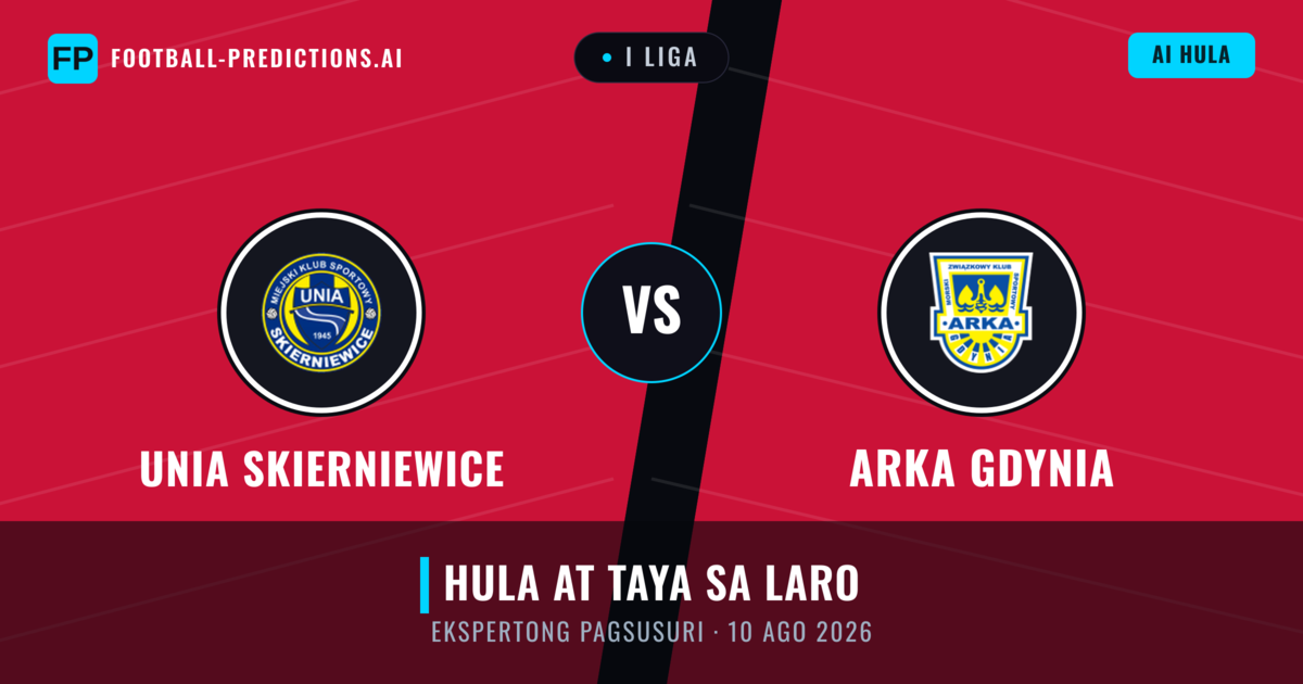 Unia Skierniewice vs Arka Gdynia — hula at preview ng laban