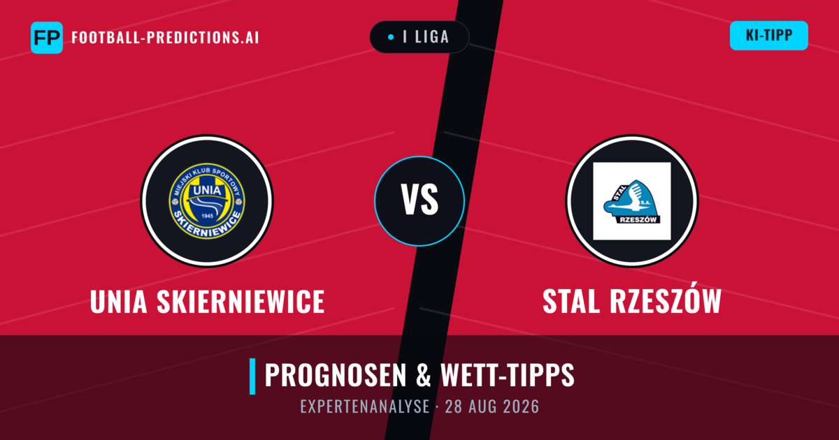 Unia Skierniewice vs Stal Rzeszów — Prognose und Spielvorschau