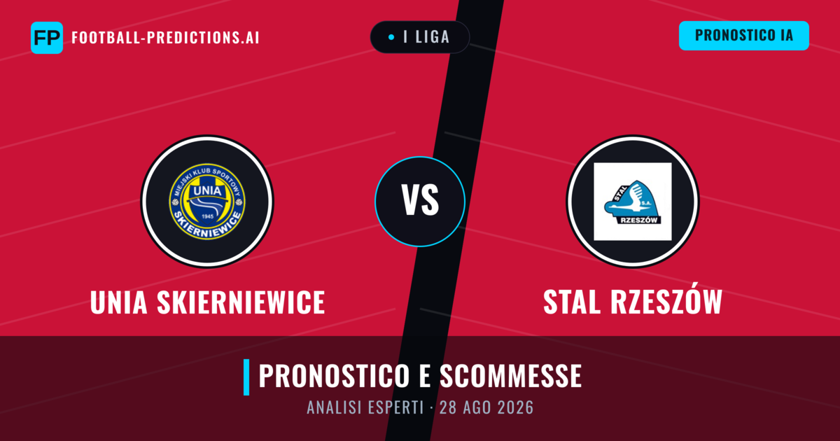Unia Skierniewice vs Stal Rzeszów — pronostico e anteprima del match