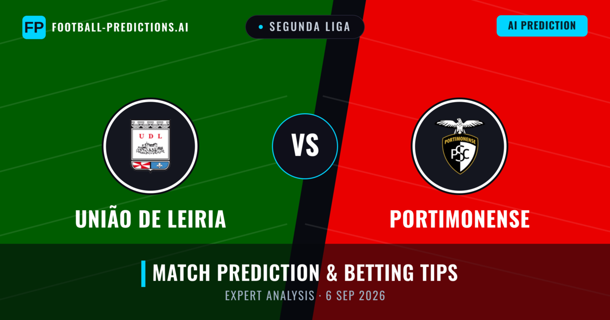 União de Leiria vs Portimonense — match prediction & preview