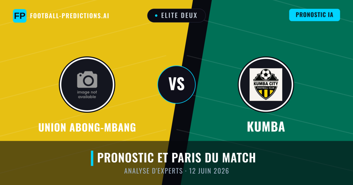 Union Abong-Mbang vs Kumba — pronostic et avant-match