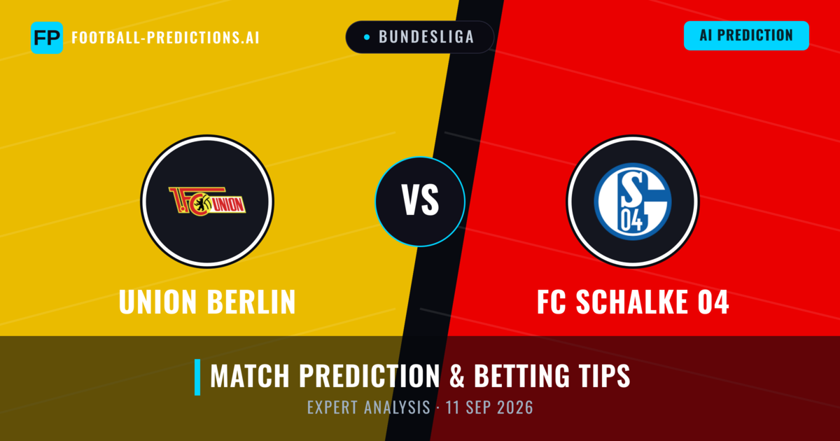 Union Berlin vs FC Schalke 04 — match prediction & preview