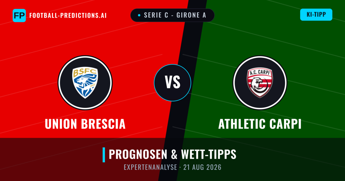 Union Brescia vs Athletic Carpi — Prognose und Spielvorschau