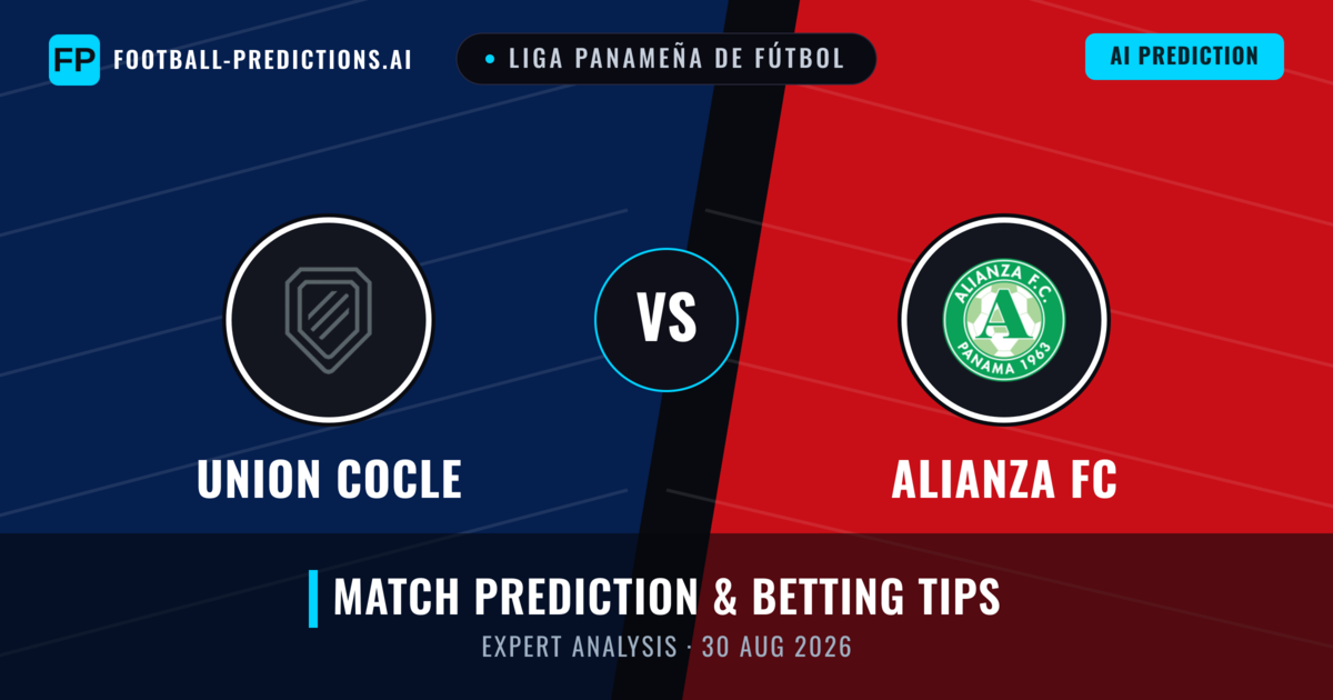 Union Cocle vs Alianza FC — match prediction & preview