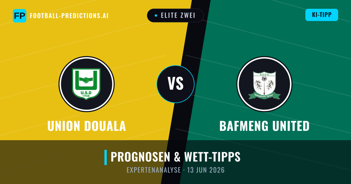 Union Douala vs Bafmeng United — Prognose und Spielvorschau