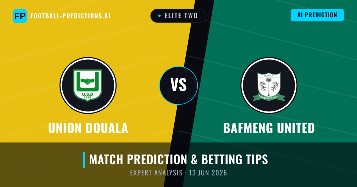 Union Douala vs Bafmeng United — match prediction & preview