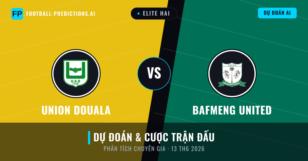 Union Douala vs Bafmeng United — dự đoán và xem trước trận đấu
