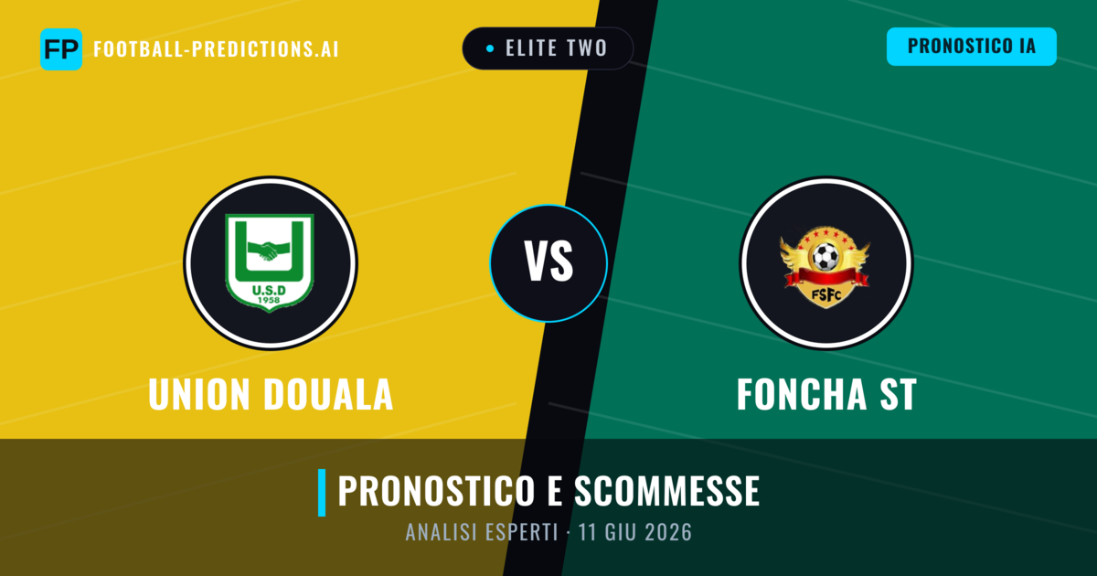 Union Douala vs Foncha ST — pronostico e anteprima del match