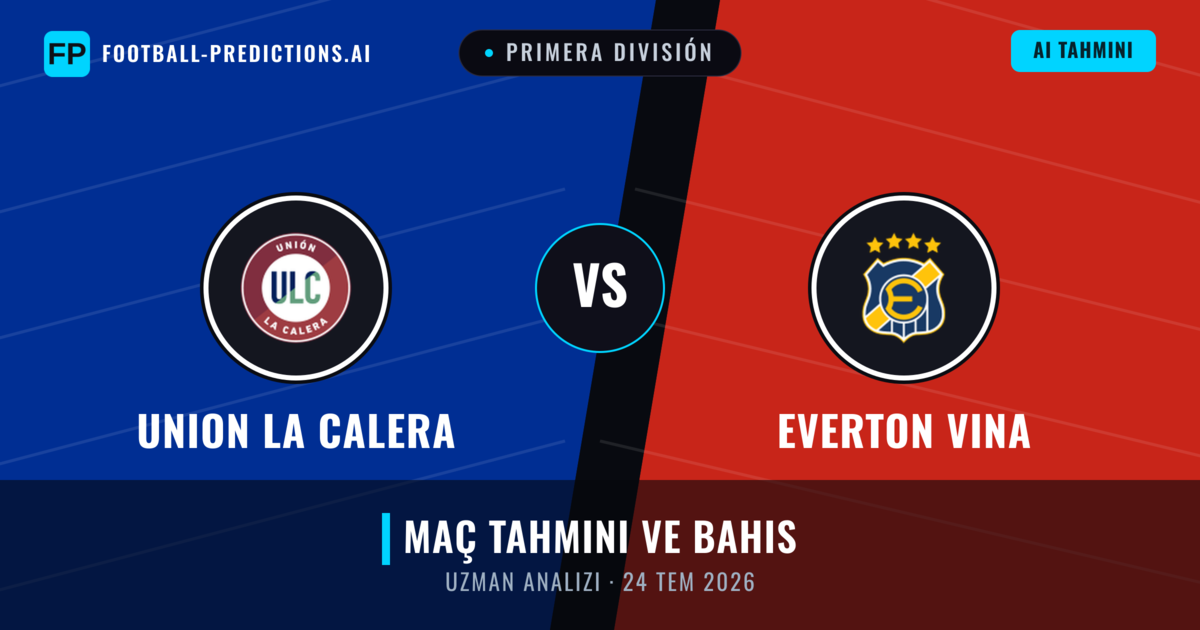 Union La Calera - Everton Vina — maç tahmini ve önizleme