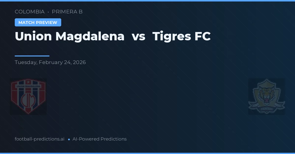 Union Magdalena vs Tigres FC — pronostic et avant-match