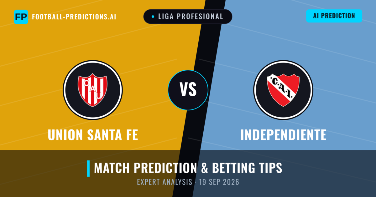 Union Santa Fe vs Independiente — match prediction & preview