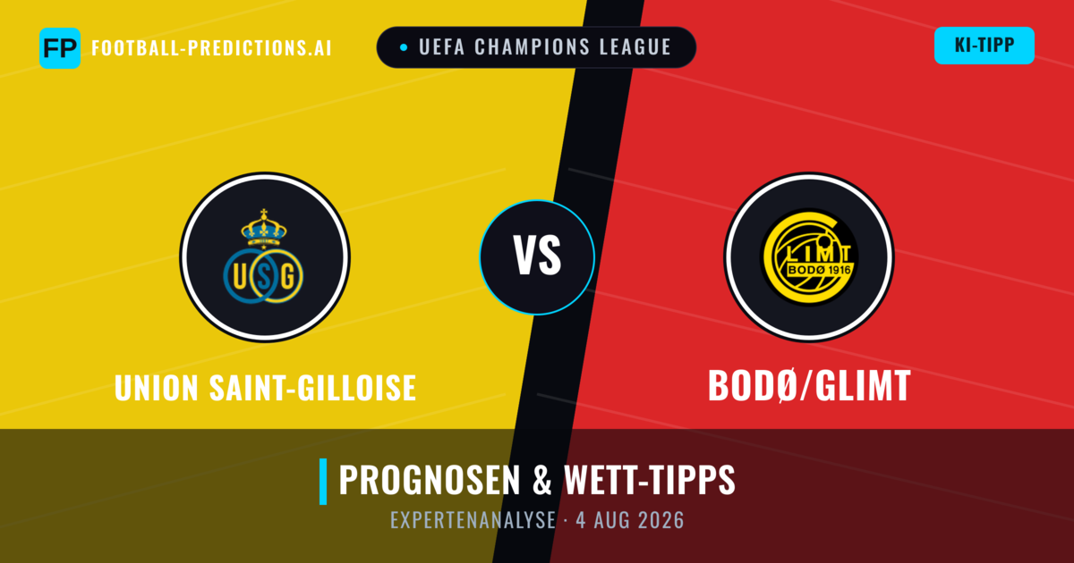 Union Saint-Gilloise vs Bodø/Glimt — Prognose und Spielvorschau