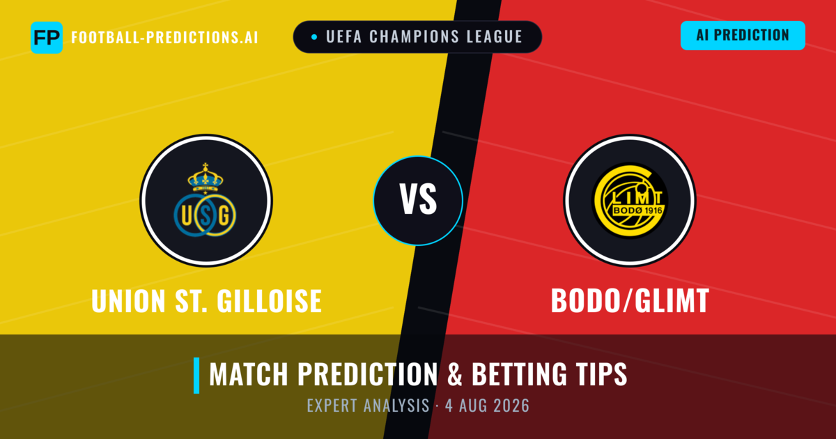 Union St. Gilloise vs Bodo/Glimt — match prediction & preview