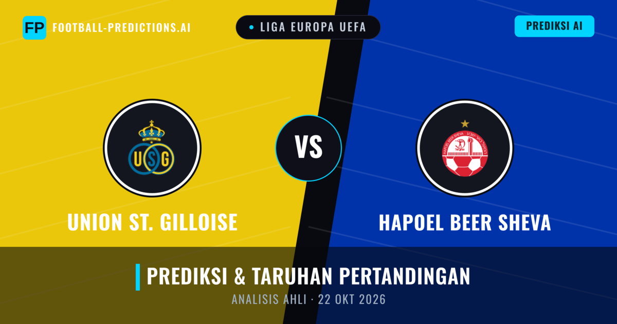 Union Saint-Gilloise vs Hapoel Be'er Sheva — prediksi dan pratinjau pertandingan