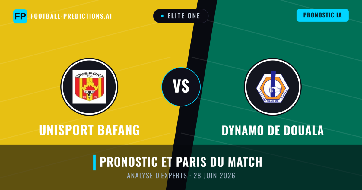 Unisport Bafang vs Dynamo de Douala — pronostic et avant-match