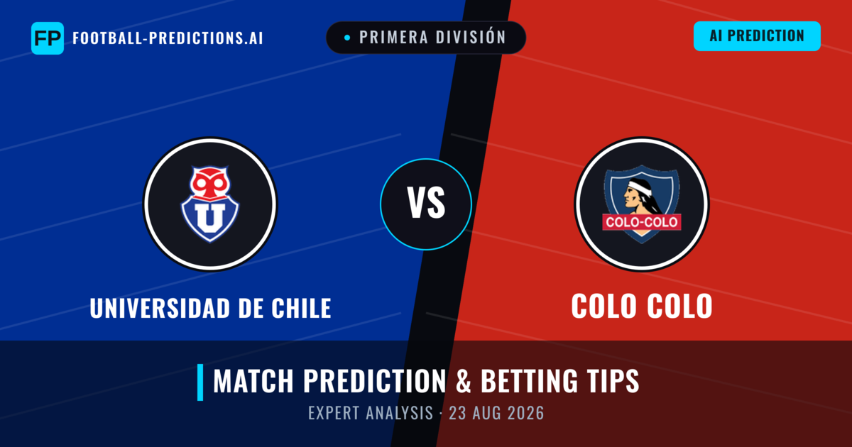 Universidad de Chile vs Colo Colo — match prediction & preview