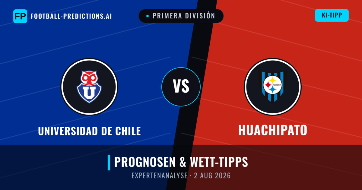Universidad de Chile vs Huachipato — Prognose und Spielvorschau
