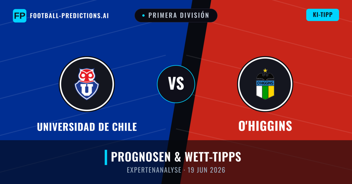 Universidad de Chile vs O'Higgins — Prognose und Spielvorschau