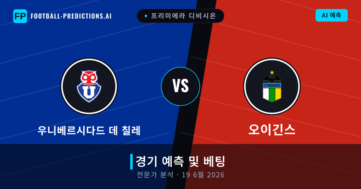 우니베르시다드 데 칠레 대 오이긴스 — 경기 예측 및 프리뷰