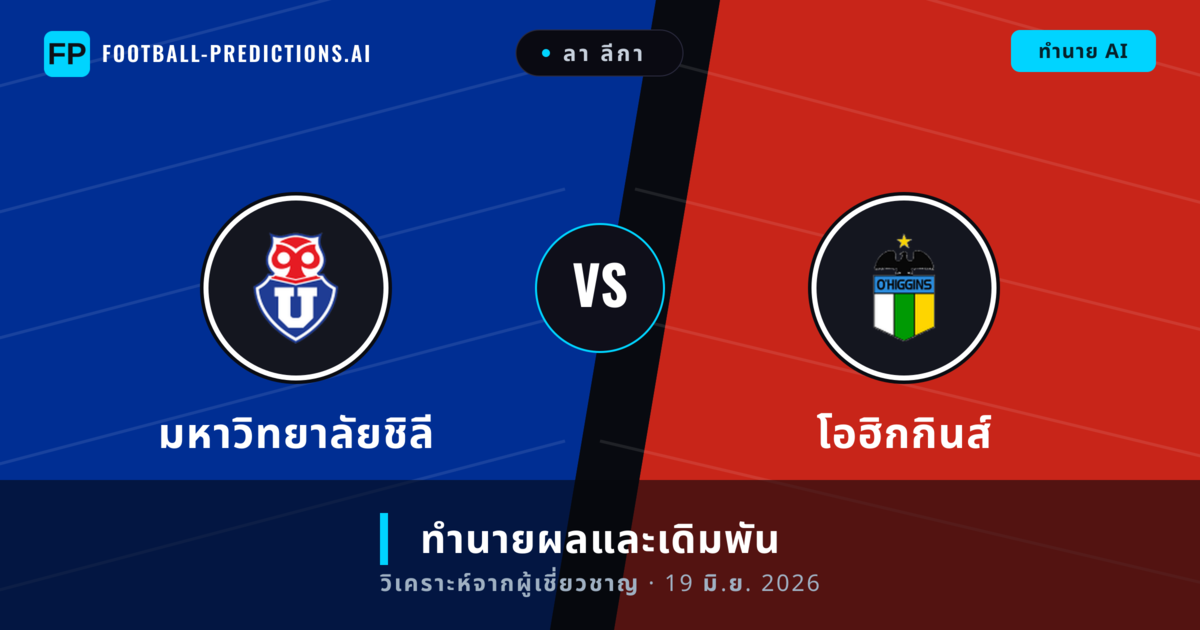 มหาวิทยาลัยชิลี พบ โอฮิกกินส์ — ทำนายผลและพรีวิวการแข่งขัน