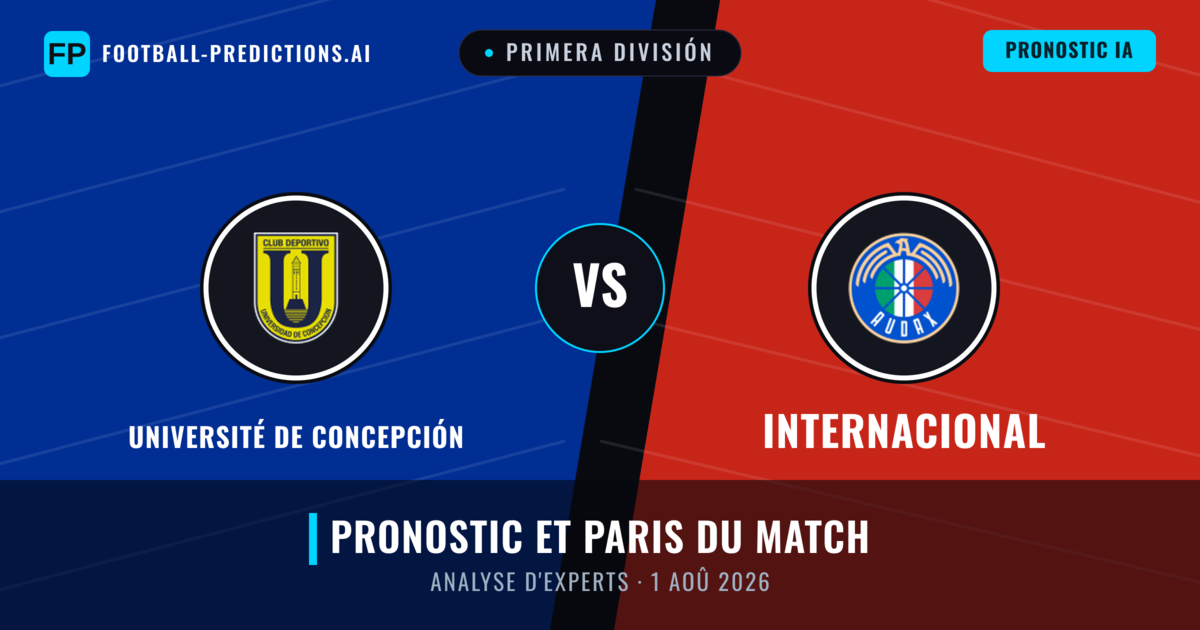 Université de Concepción vs Internacional — pronostic et avant-match