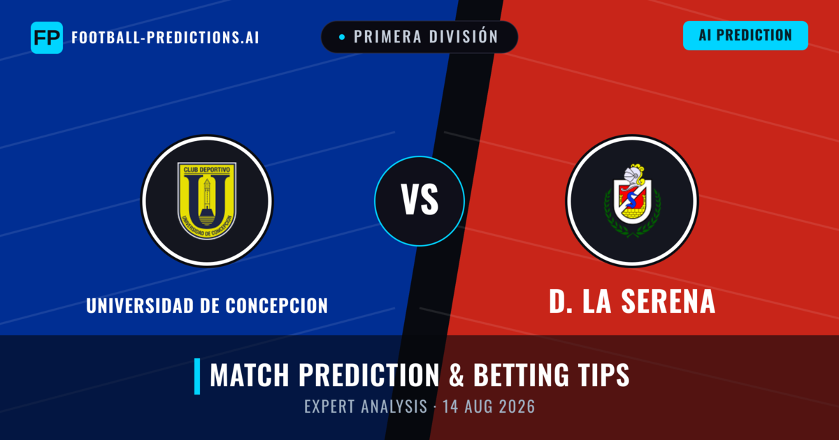 Universidad de Concepcion vs D. La Serena — match prediction & preview