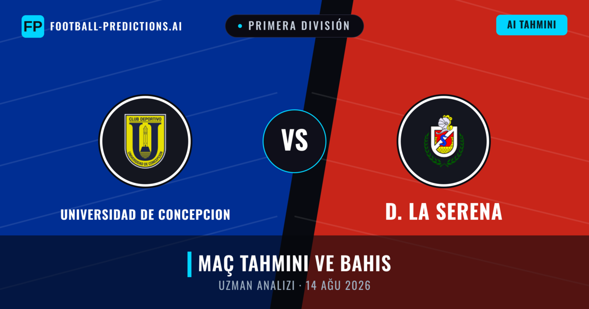 Universidad de Concepcion - D. La Serena — maç tahmini ve önizleme