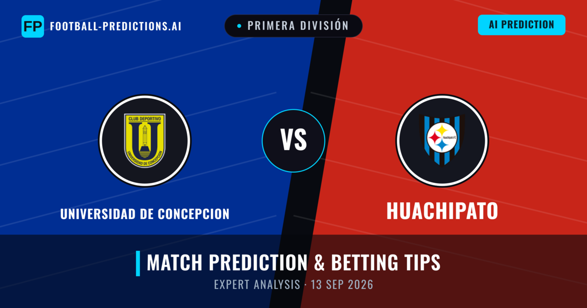 Universidad de Concepcion vs Huachipato — match prediction & preview