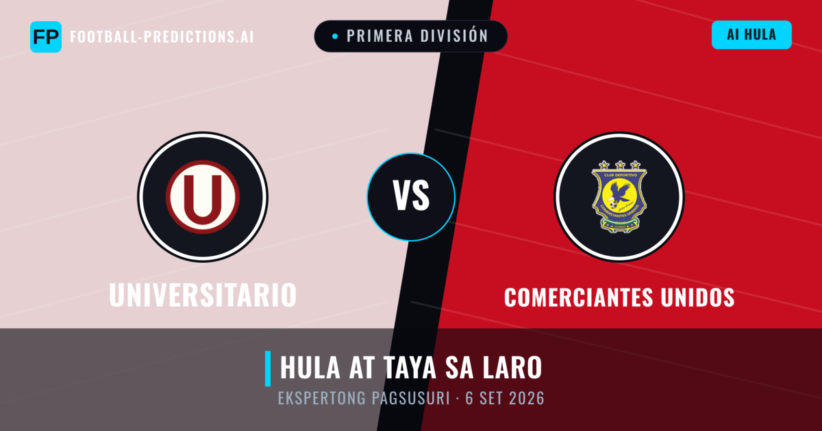Universitario vs Comerciantes Unidos — hula at preview ng laban
