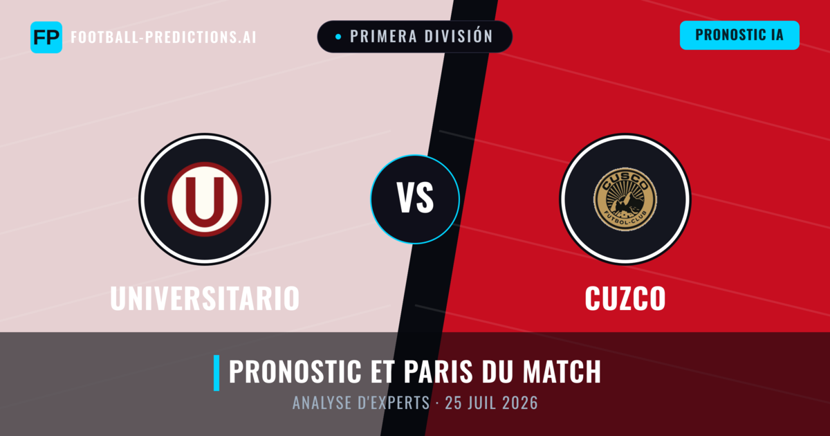 Universitario vs Cuzco — pronostic et avant-match
