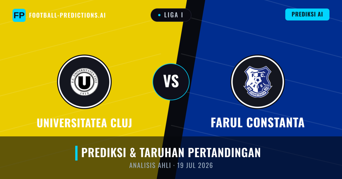 Universitatea Cluj vs Farul Constanța — prediksi dan pratinjau pertandingan