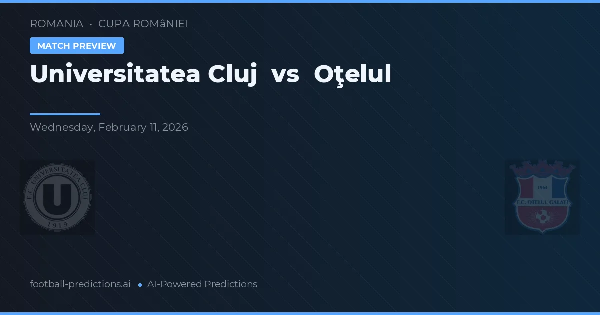 Universitatea Cluj vs Oţelul — hula at preview ng laban