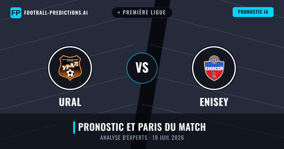 Ural vs Enisey — pronostic et avant-match