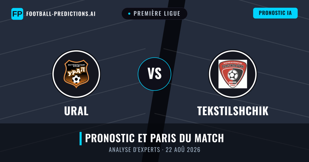 Ural vs Tekstilshchik — pronostic et avant-match