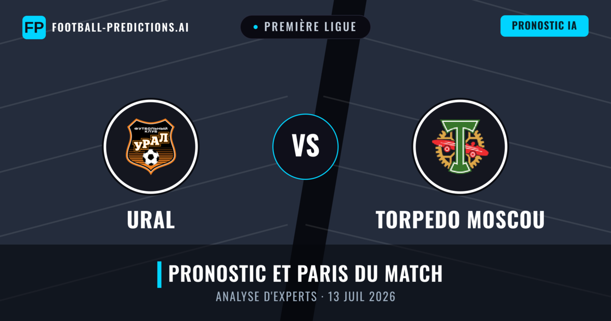 Ural vs Torpedo Moscou — pronostic et avant-match