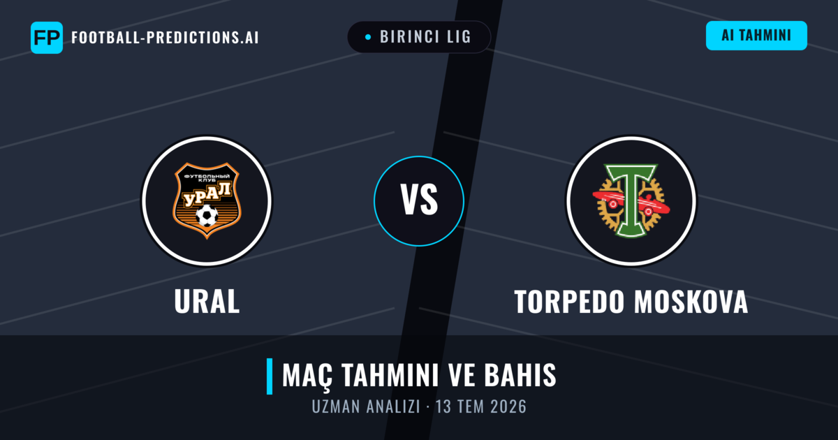 Ural - Torpedo Moskova — maç tahmini ve önizleme