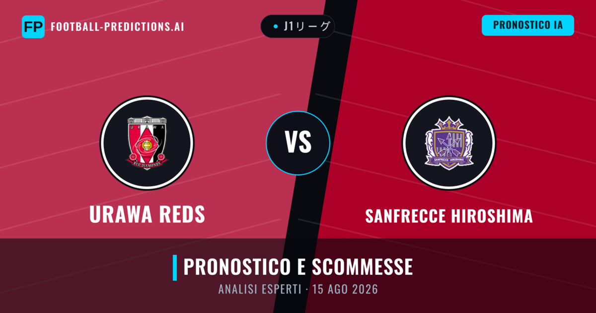 Urawa Reds vs Sanfrecce Hiroshima — pronostico e anteprima del match