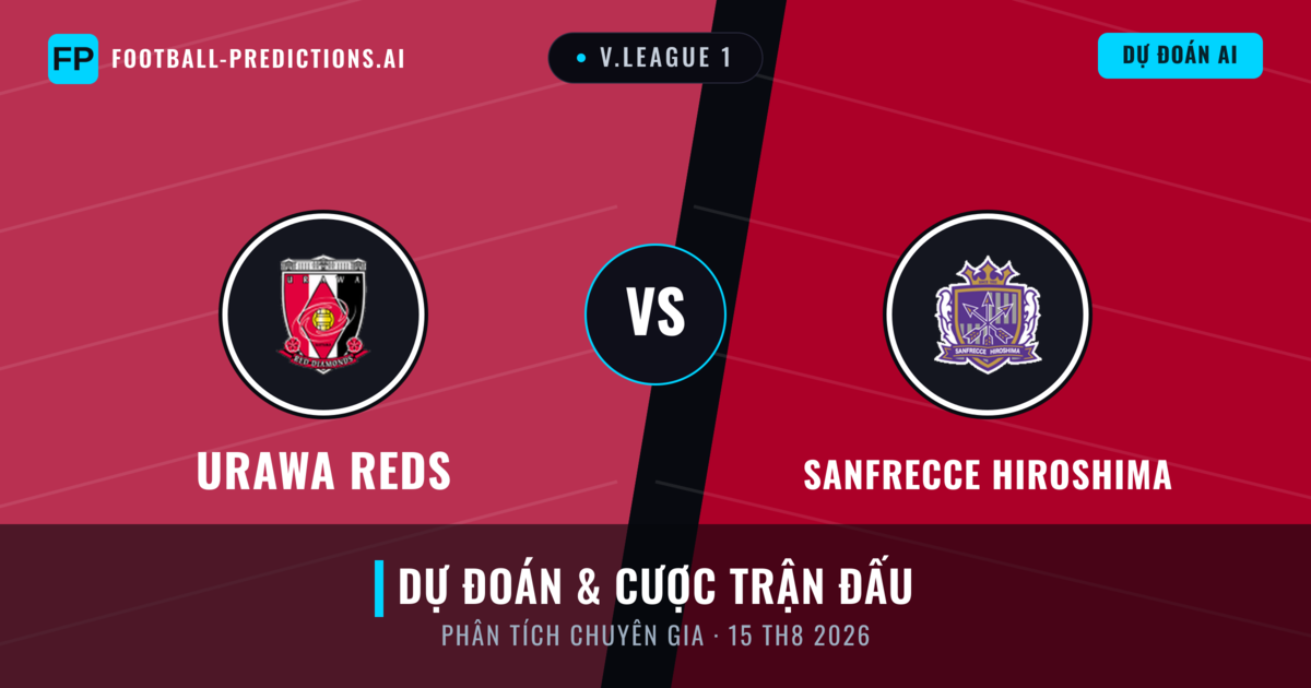 Urawa Reds vs Sanfrecce Hiroshima — dự đoán và xem trước trận đấu