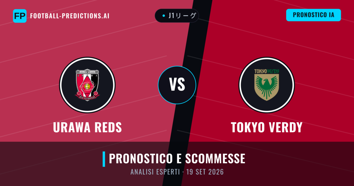 Urawa Reds vs Tokyo Verdy — pronostico e anteprima del match