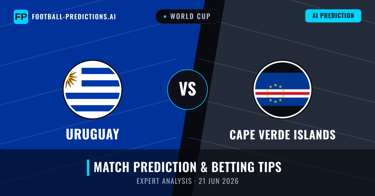 Uruguay vs Cape Verde Islands — match prediction & preview