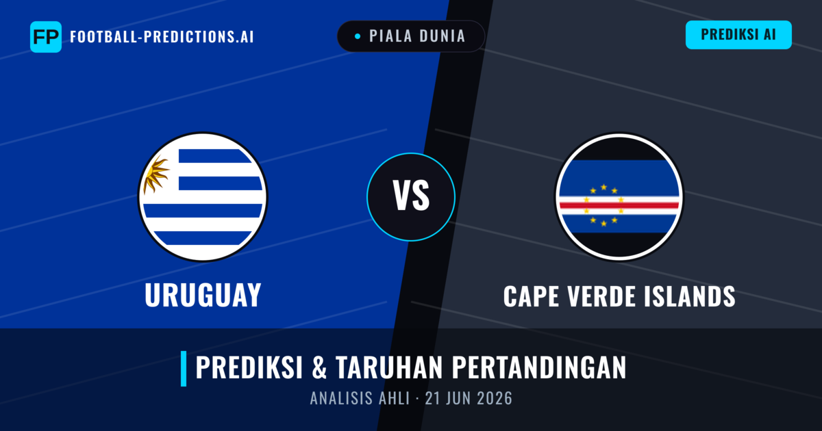 Uruguay vs Cape Verde Islands — prediksi dan pratinjau pertandingan