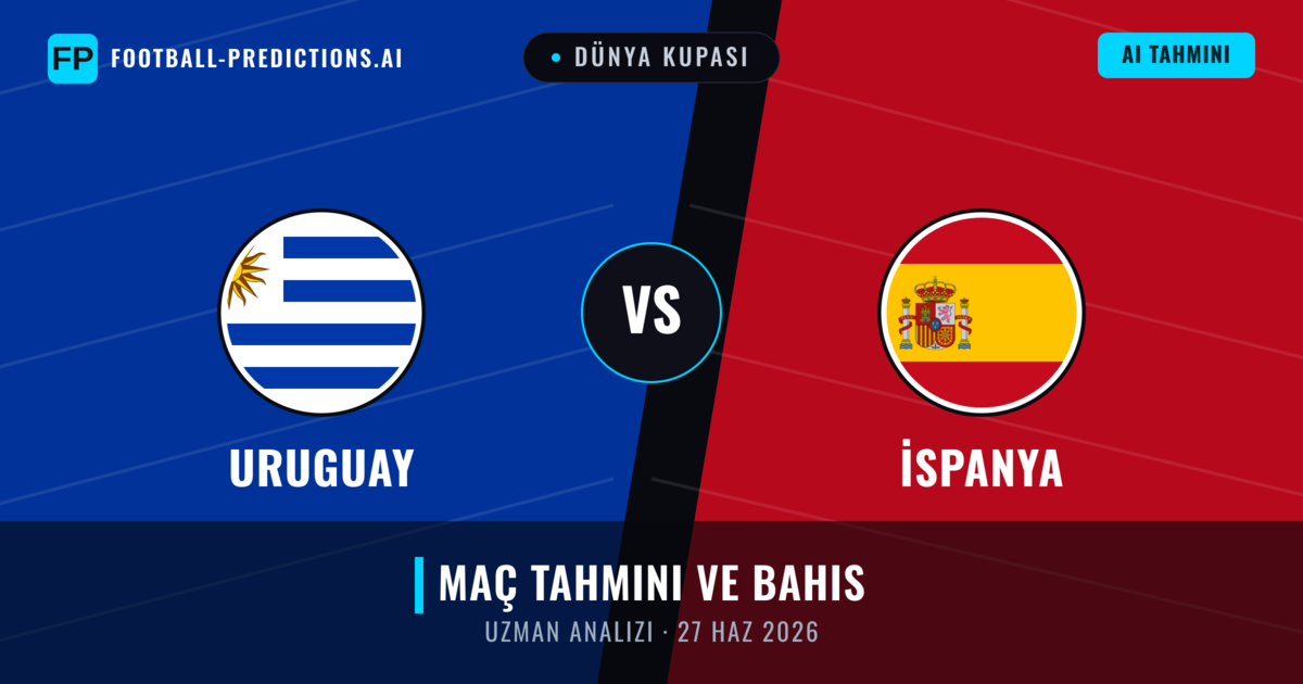 Uruguay - İspanya — maç tahmini ve önizleme