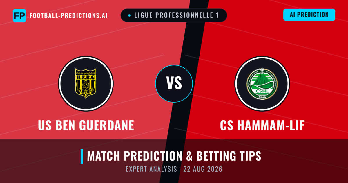 US Ben Guerdane vs CS Hammam-Lif — match prediction & preview