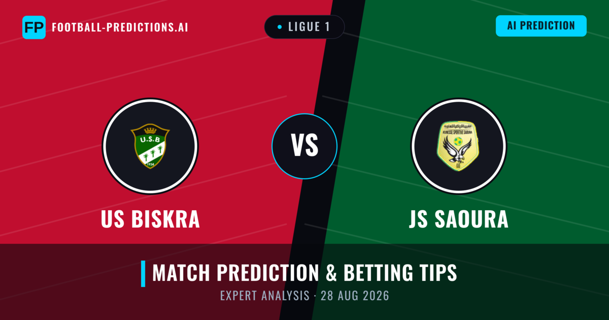 US Biskra vs JS Saoura — match prediction & preview