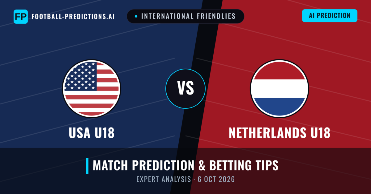 USA U18 vs Netherlands U18 — match prediction & preview