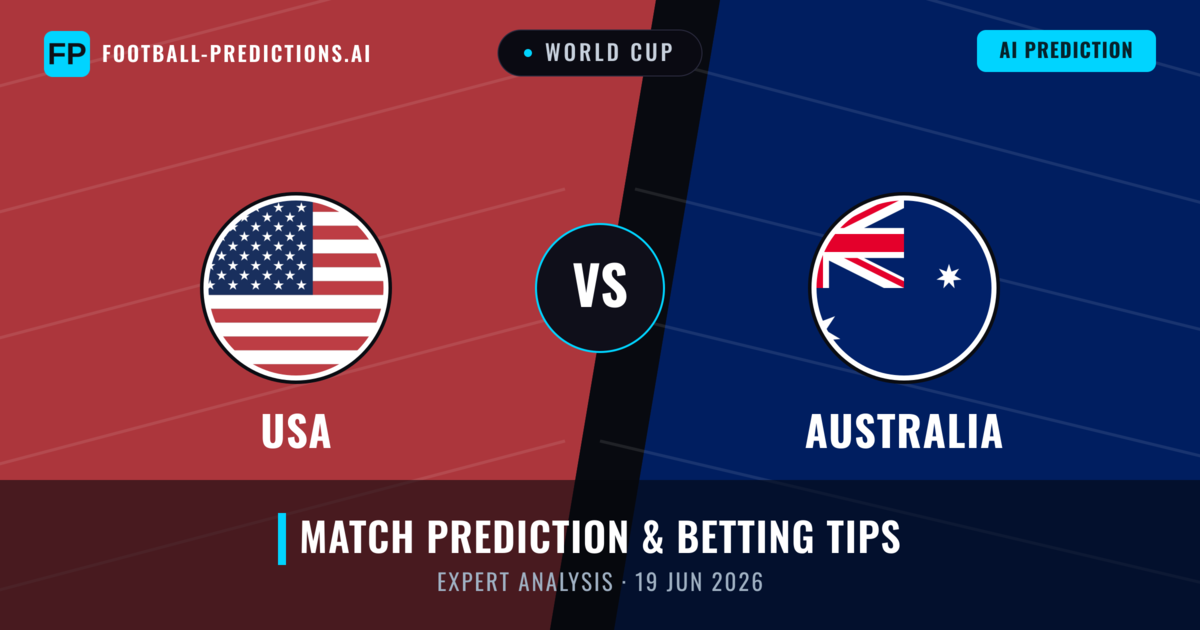 USA vs Australia — match prediction & preview