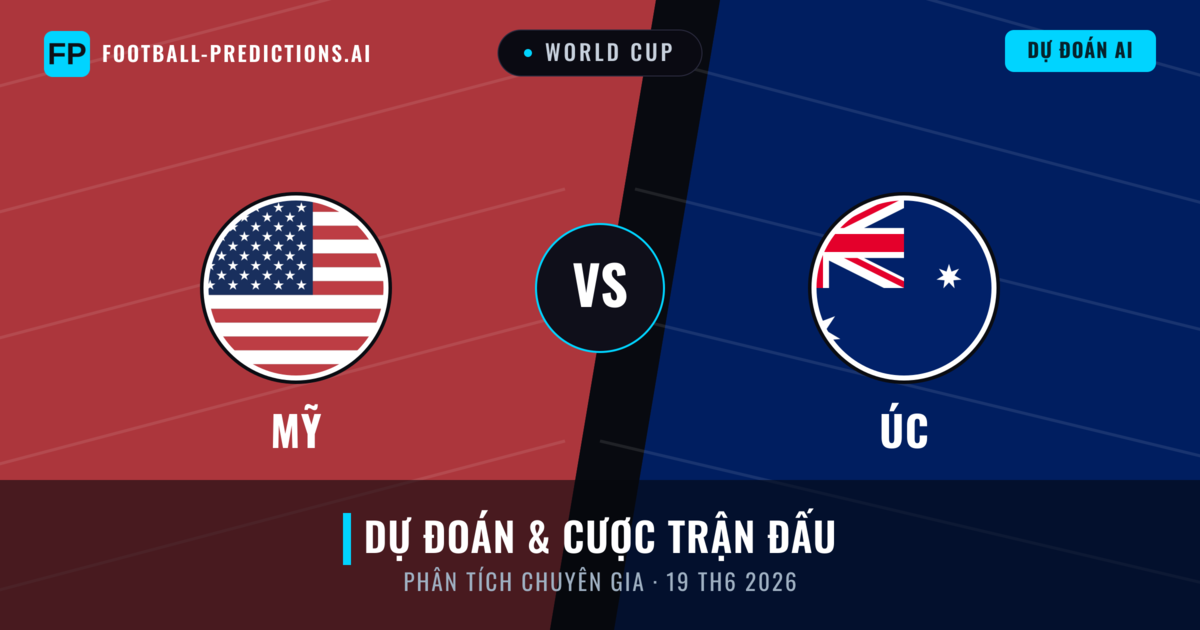 Mỹ vs Úc — dự đoán và xem trước trận đấu